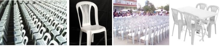 plastik sandalye kiralama